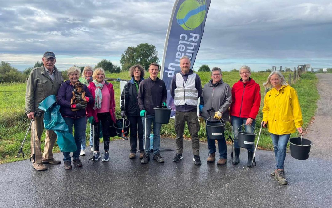 Rhine-Clean-Up in Voerde